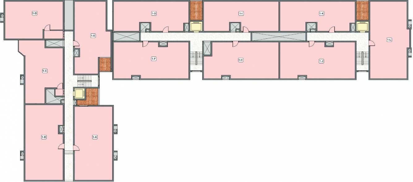centum DAC Centum Cluster Plan for 1st Floor