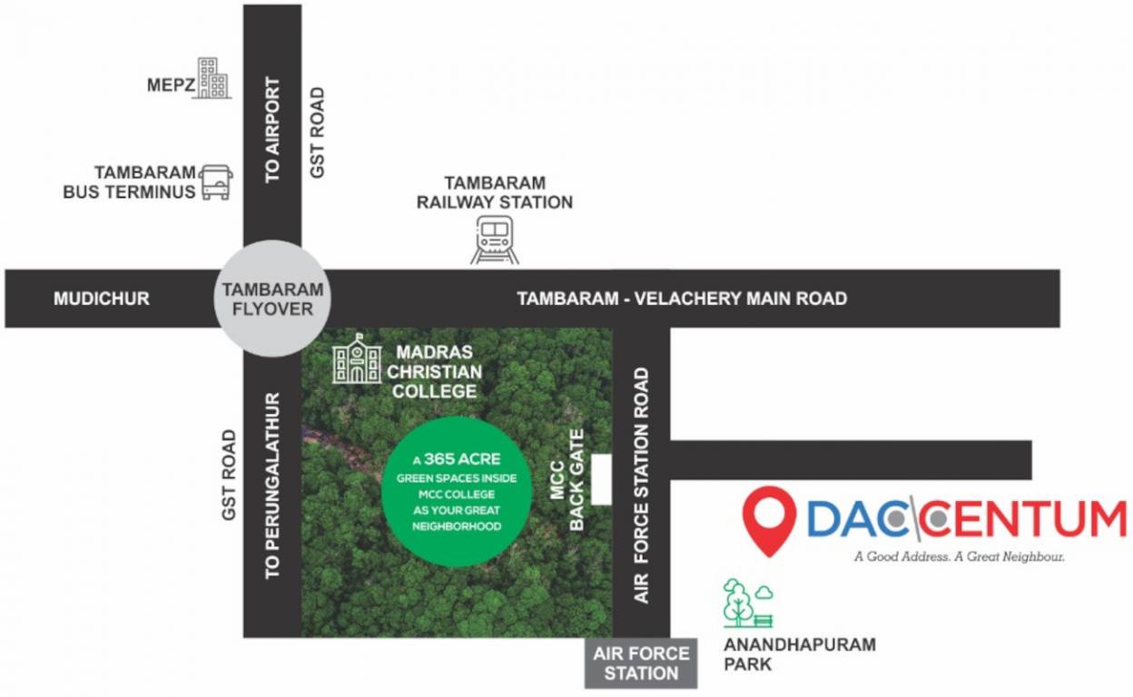 centum Location Plan