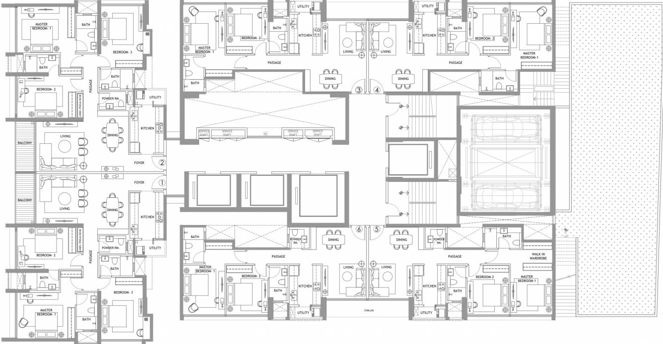  rustomjee reserve Reserve By Rustomjee Cluster Plan