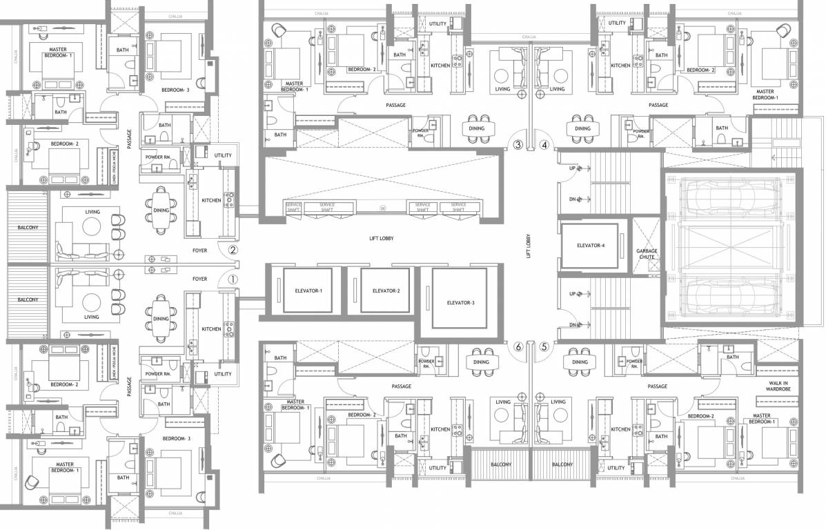  rustomjee reserve Reserve By Rustomjee Cluster Plan