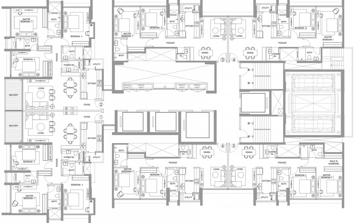  rustomjee reserve Reserve By Rustomjee Cluster Plan