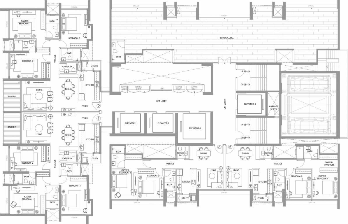  rustomjee reserve Reserve By Rustomjee Cluster Plan