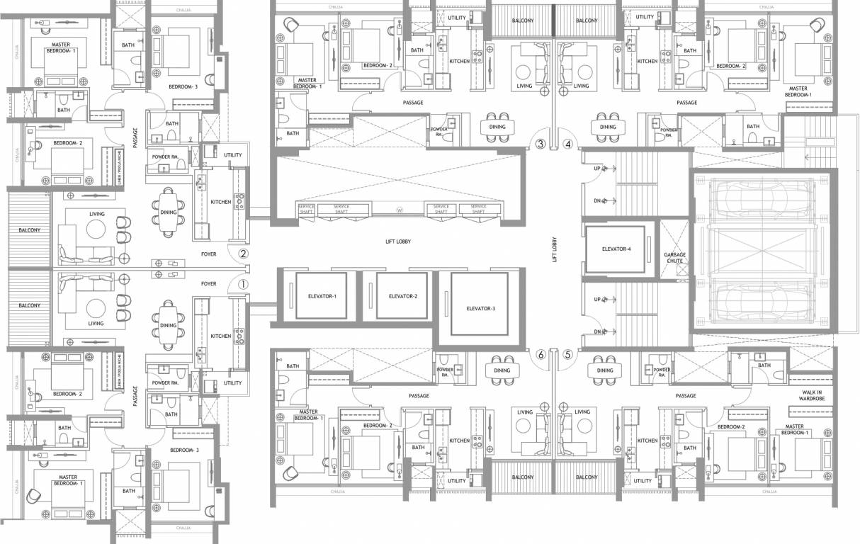  rustomjee reserve Reserve By Rustomjee Cluster Plan