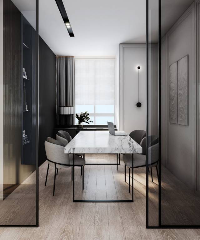  rustomjee reserve Living Area