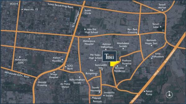  darshanam-tusti Location Plan