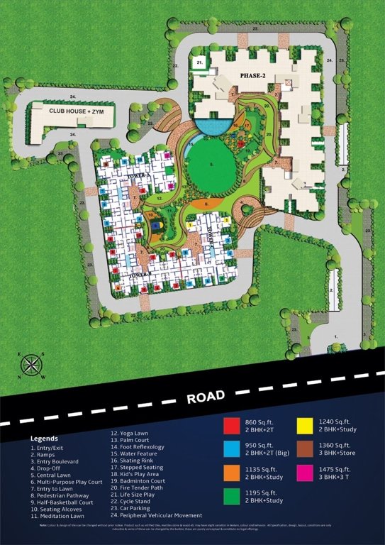  marina suites  Master Plan