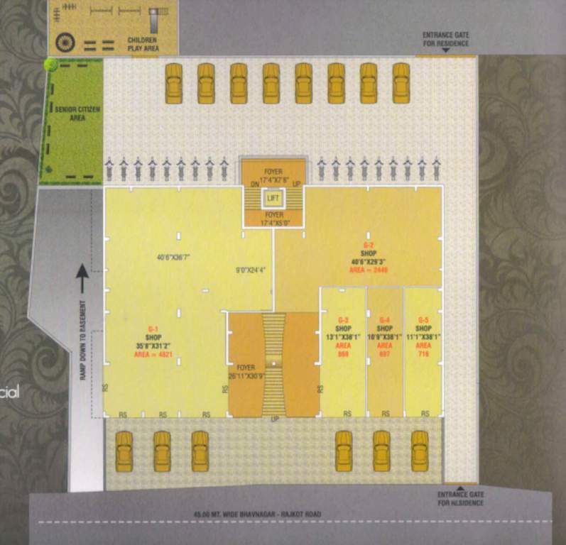  shree krishna Layout Plan