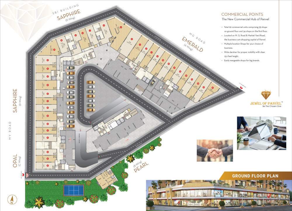  jewel of panvel phase i Wing   A Cluster Plan