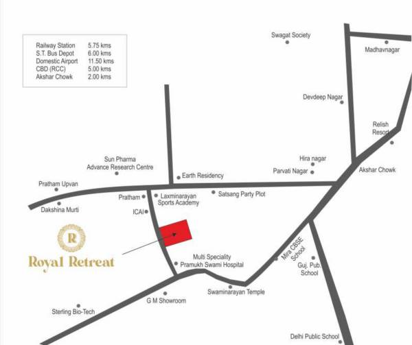  royal-retreat Location Plan