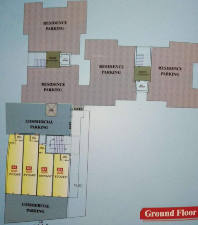  snehdarshan apartment Layout Plan