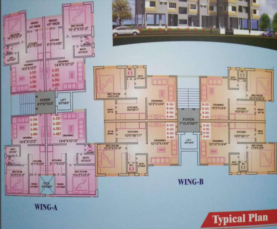  snehdarshan apartment Master Plan