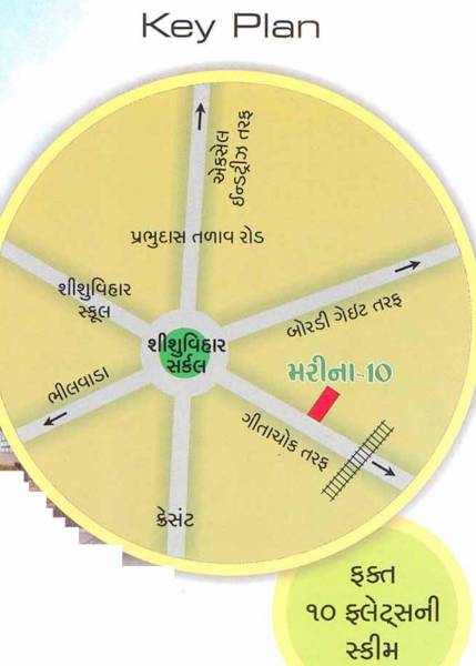  marina-10-residency Location Plan