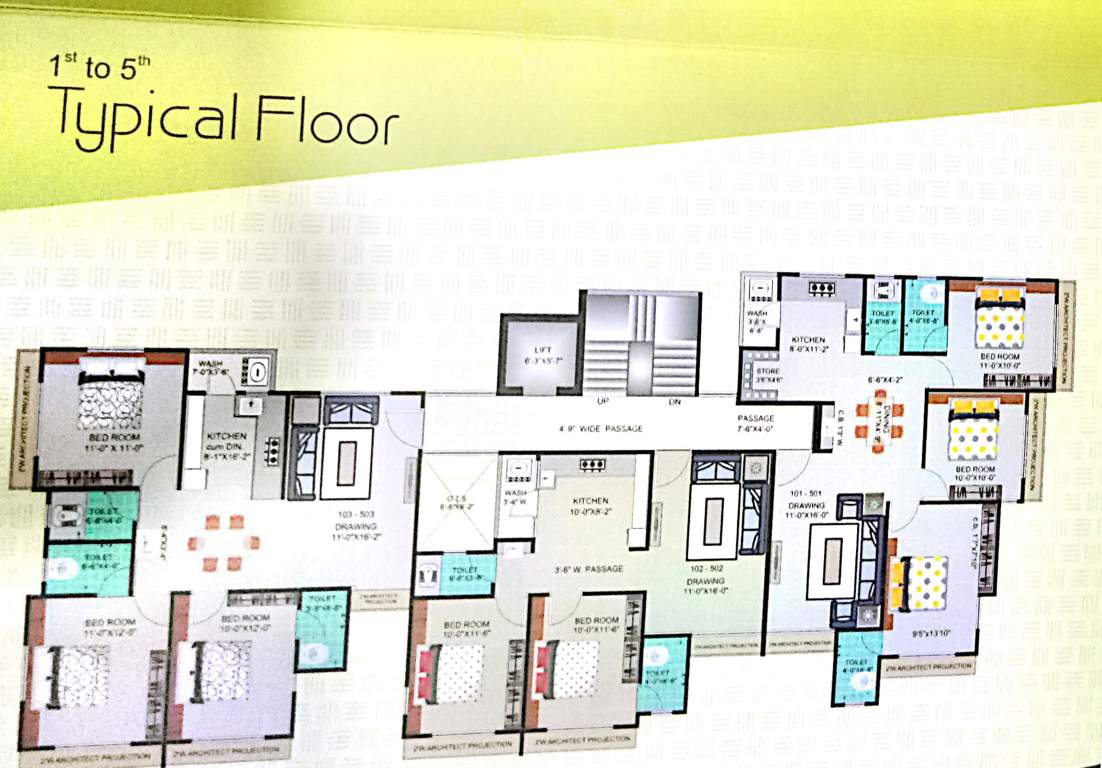  krishna skyz Layout Plan