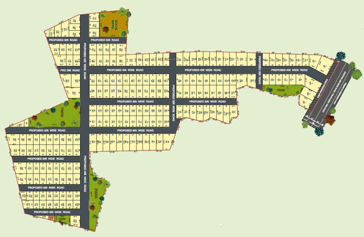  prajwals suvarna sampada Layout Plan
