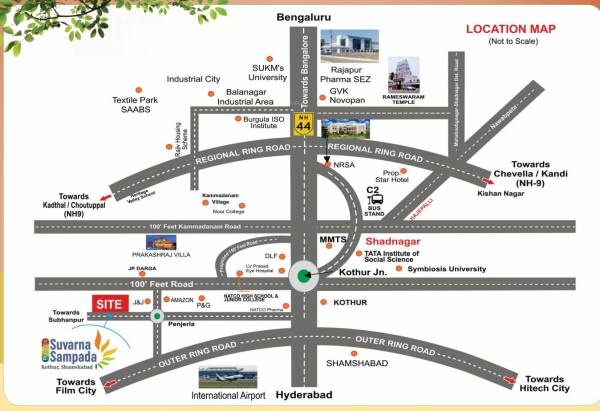  prajwals-suvarna-sampada Location Plan