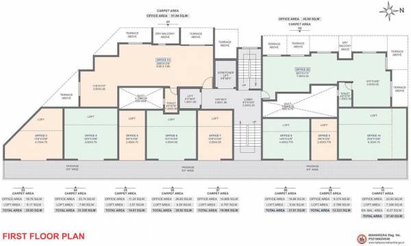  ganesh-bella-montana A Cluster Plan for 1st Floor