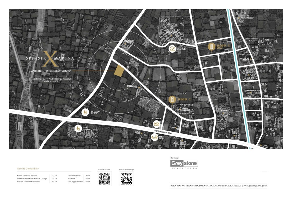  spenser x marina Location Plan