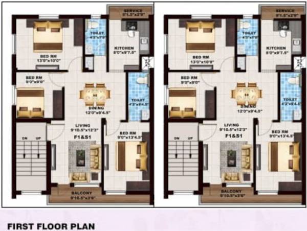  amber Adir  Amber Cluster Plan for 1st Floor