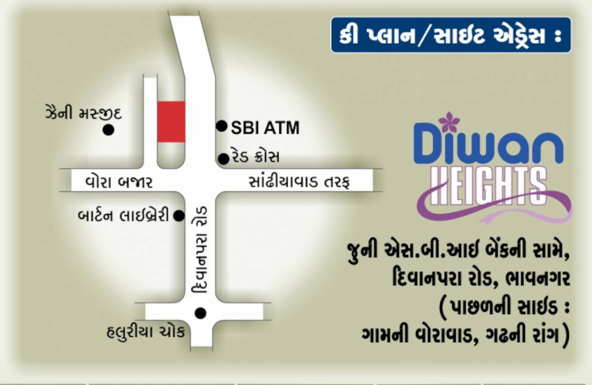 diwan heights Location Plan