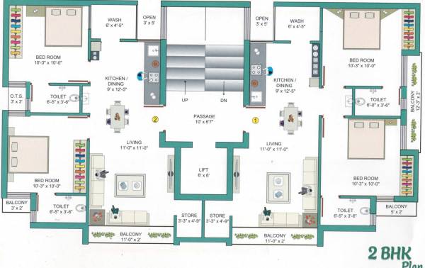 Opera Elegance Cluster Plan from 1st to 5th Floor opera-elegance Opera Elegance Cluster Plan from 1st to 5th Floor
