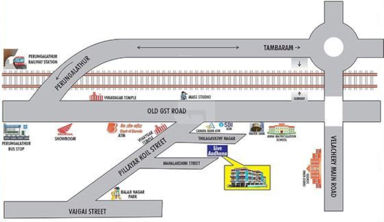  aadhana Location Plan