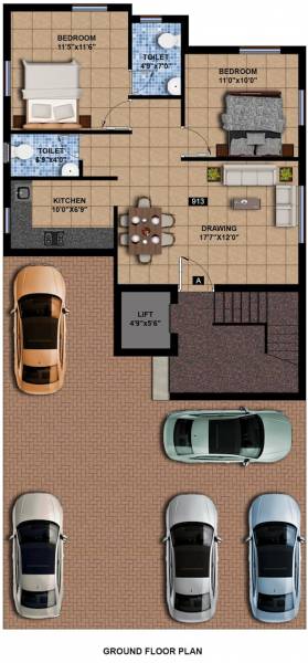  5800 5800 Cluster Plan For Ground Floor