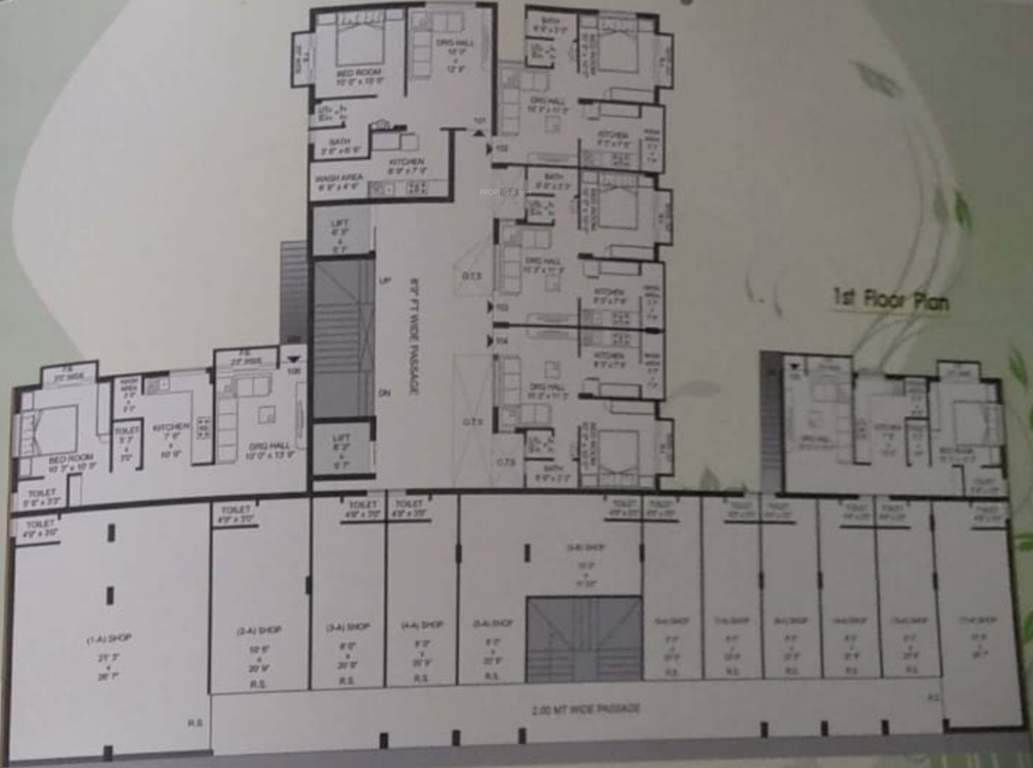  silver sky Silver Sky Cluster Plan for 1st Floor