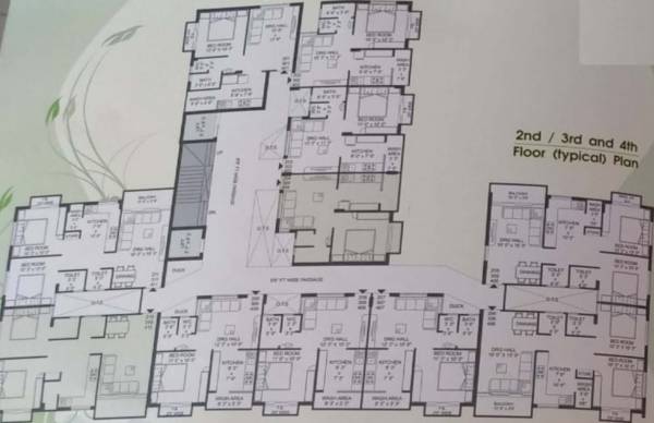 Silver Sky Cluster Plan from 2nd to 4th Floor silver-sky Silver Sky Cluster Plan from 2nd to 4th Floor