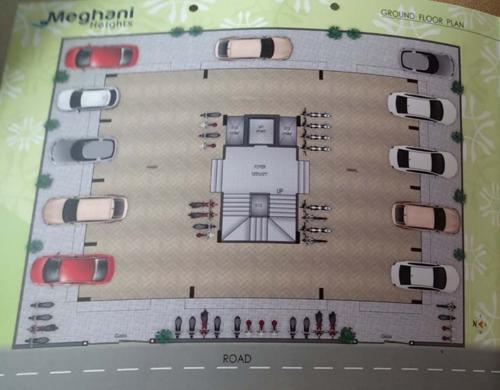  meghani-heights Meghani Heights Cluster Plan for ground Floor