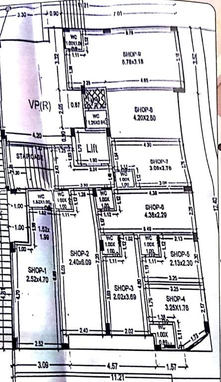  mahadev residency Mahadev Residency Cluster Plan for ground Floor