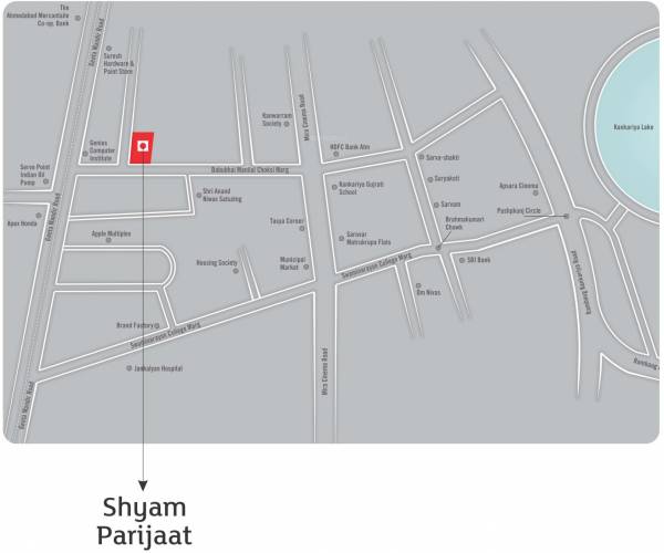  parijaat Location Plan