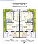  shivalay-residency Cluster Plan from 1st to 2nd Floor