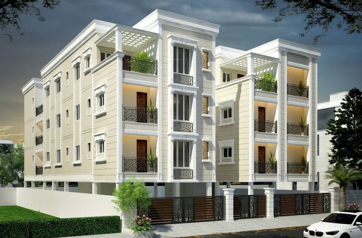 Elevation vaigundam apartment Elevation