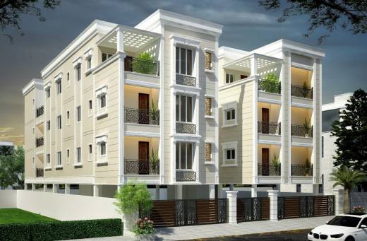 vaigundam-apartment Elevation Elevation