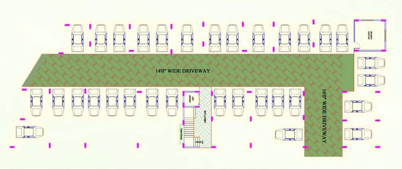  residency Residency Cluster Plan For Ground Floor