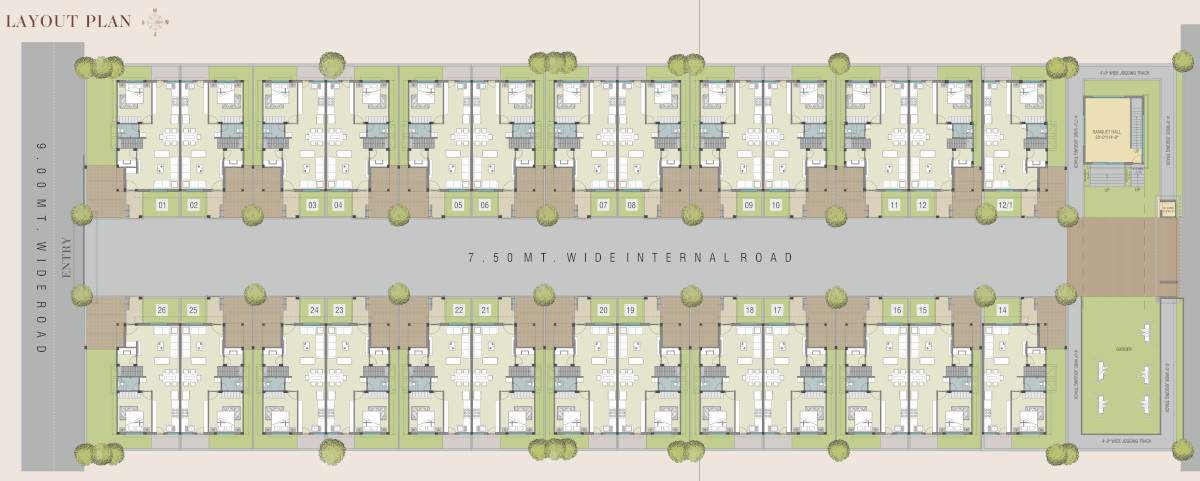  aadhya aura ii Layout Plan