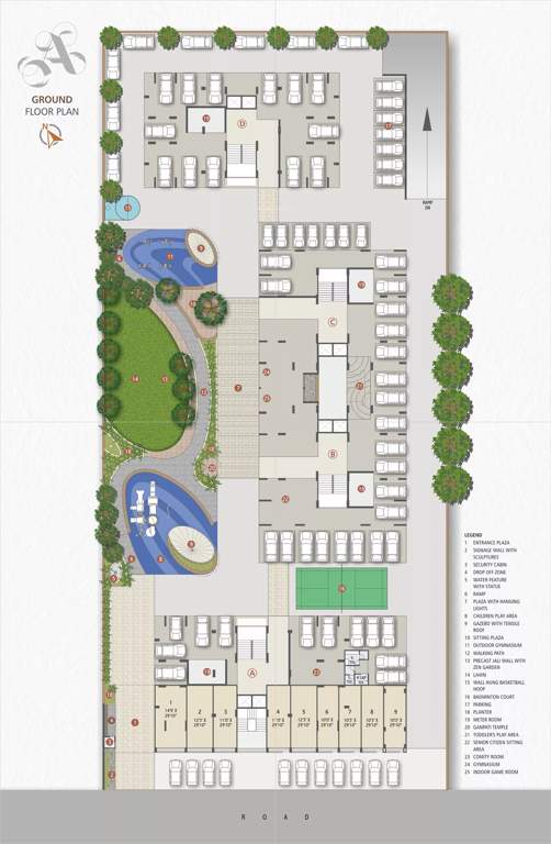  pramukh arista Block A Cluster Plan