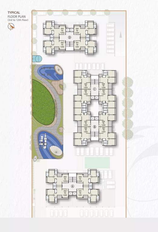  pramukh arista Block A Cluster Plan