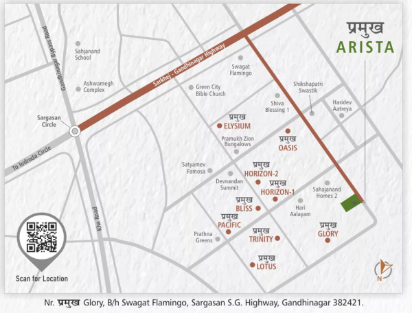  pramukh-arista Location Plan