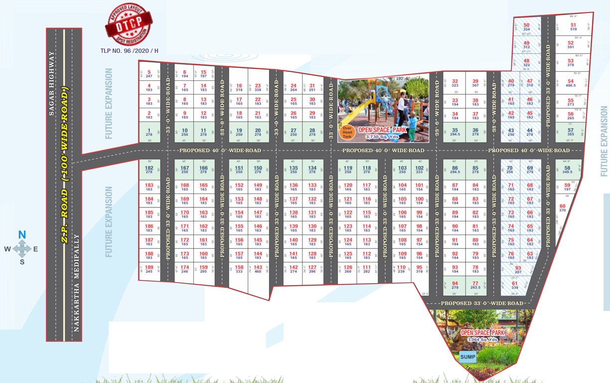  temple trees avenue Layout Plan