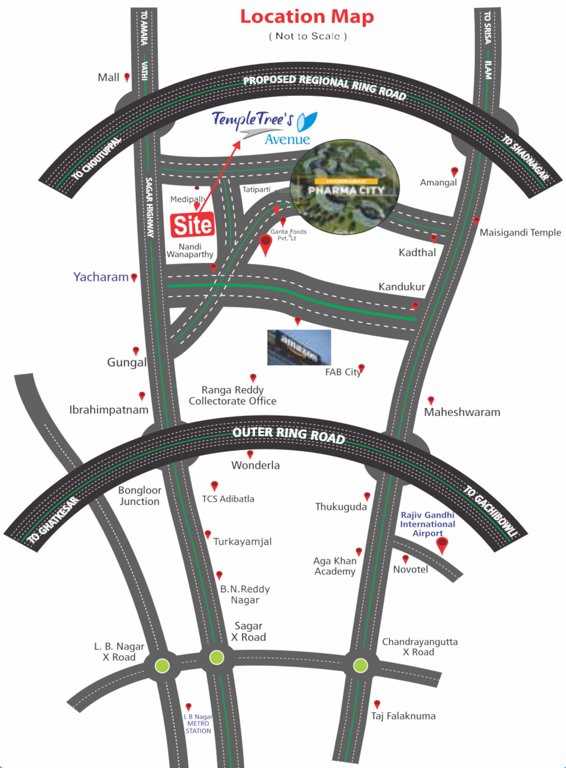  temple trees avenue Location Plan