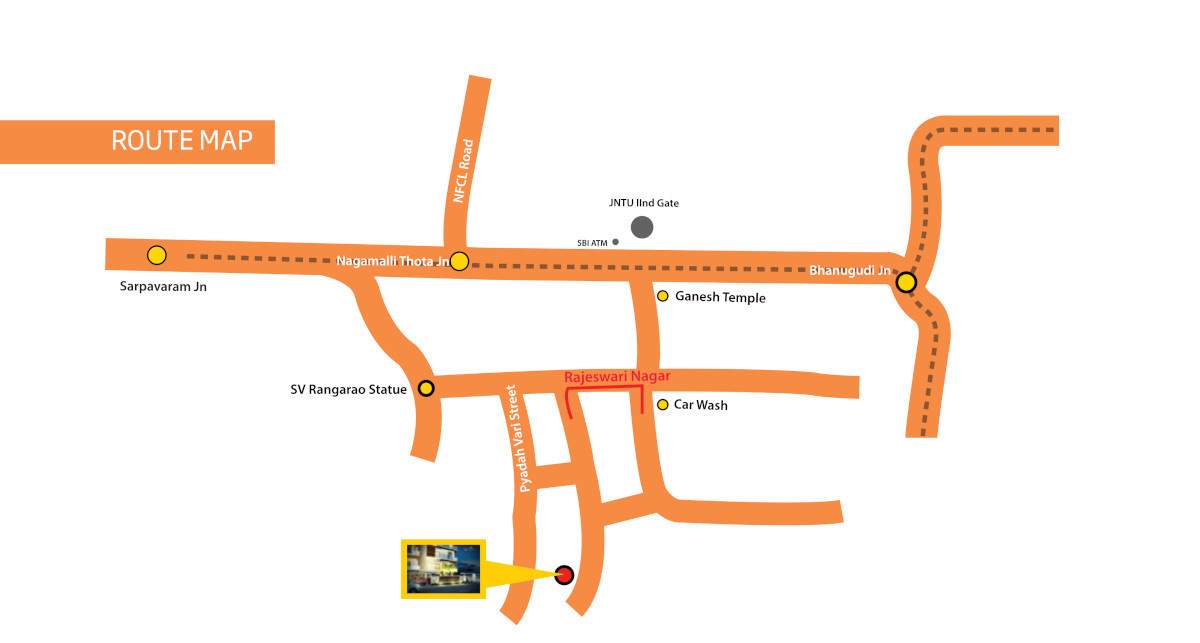  chaitanya grand Location Plan