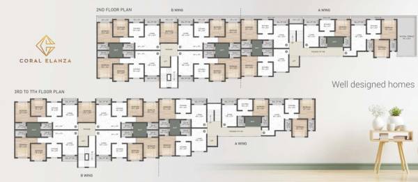  coral-elanza Wing A Cluster Plan
