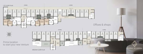  coral-elanza Wing A Cluster Plan