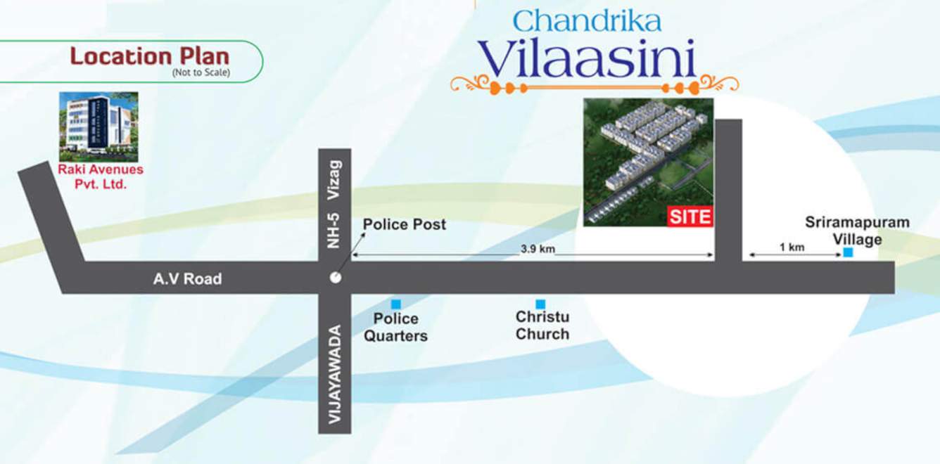  chandrika vilaasini suvarnangi Location Plan