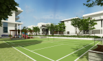 Tennis Court  arte Tennis Court