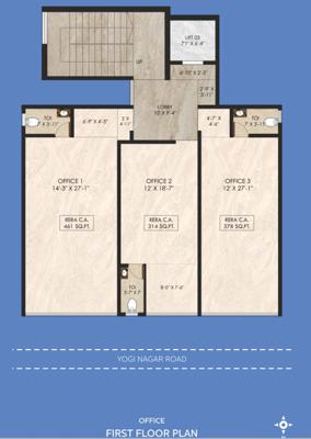  rajkamal-chsl Rajkamal Cluster Plan for 1st Floor