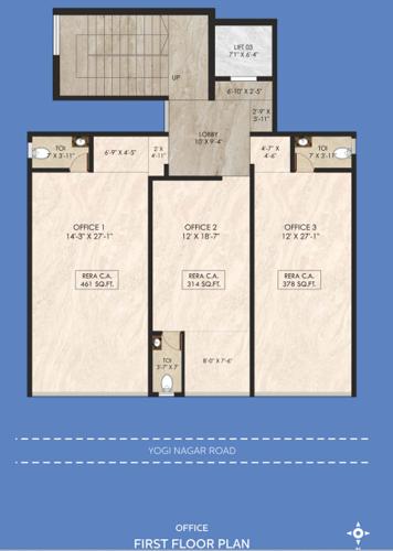 rajkamal-chsl Rajkamal Cluster Plan for 1st Floor