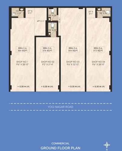  rajkamal-chsl Rajkamal Cluster Plan for ground Floor