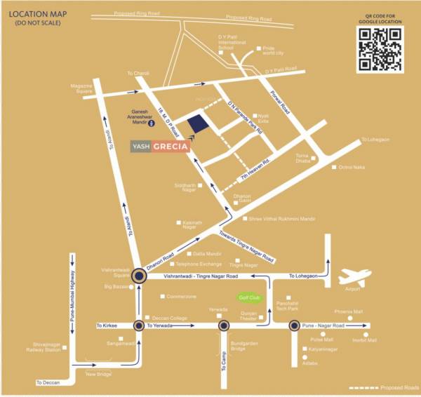 Location Plan yash-gracia-e-wing Location Plan